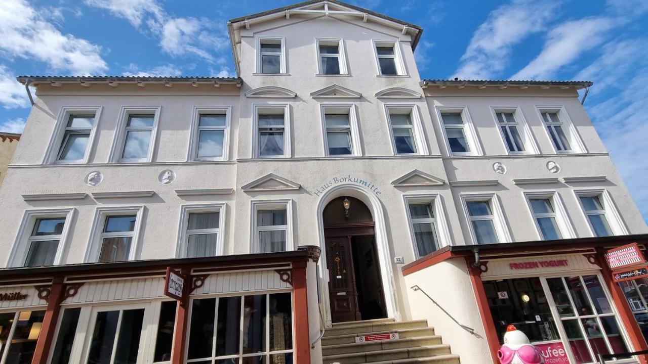Haus Borkumitte Appartement Mellum المظهر الخارجي الصورة